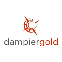 Logo di Dampier Gold (DAU).