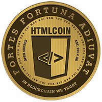 Logo di HTMLCoin (HTMLBTC).