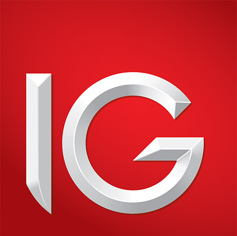 Logo di Ig (IGG).