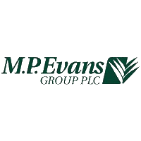 Logo di M.p. Evans (MPE).