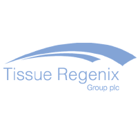 Logo di Tissue Regenix (TRX).