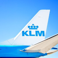 Logo di KLM Royal Dutch Airlines (CE) (KLMR).