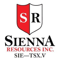 Logo di Sienna Resources (PK) (SNNAF).