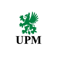 Logo di UPM Kymmene (PK) (UPMKF).