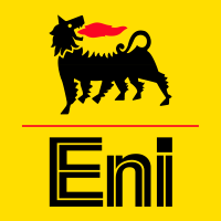 Logo di ENI (E).