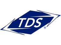 Logo di Telephone and Data Systems (TDS).