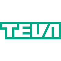 Logo di Teva Pharmaceutical Indu... (TEVA).