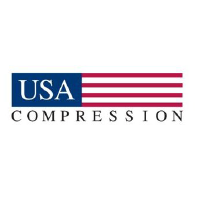 Logo of USA Compression Partners (USAC).