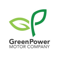Logo di GreenPower Motor (GP).