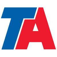 Logo di TravelCenters of America (TA).